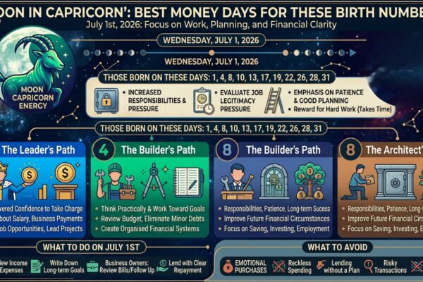 Moon in Capricorn_Birth Numbers