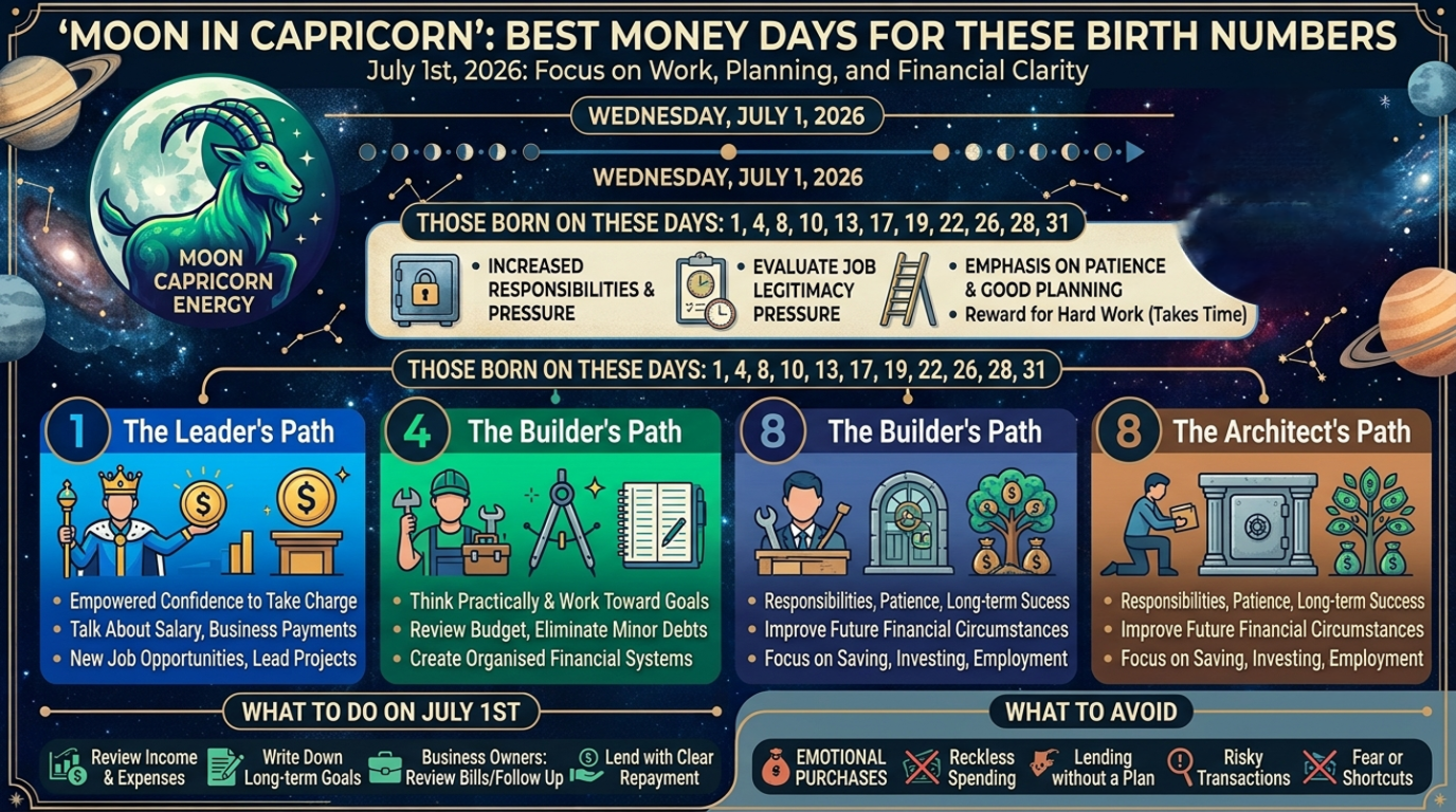 Moon in Capricorn_Birth Numbers