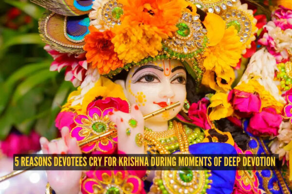 5 reasons devotees cry for Krishna during moments of deep devotion