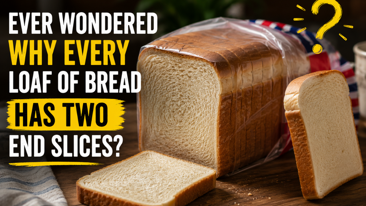 Ever wondered why every loaf of bread has two end slices? Here's the real reason