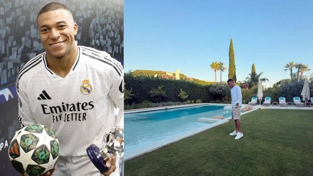 Real Madrid star Kylian Mbappé's ₹120 crore mansion in Spain features 8 bedrooms, 11 bathrooms and a private golf area