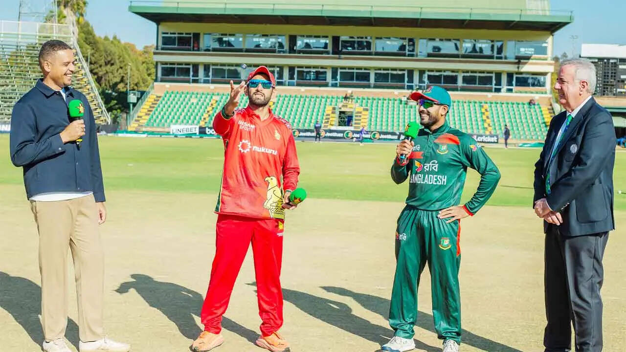 Zimbabwe vs Bangladesh Live Score, 3rd ODI