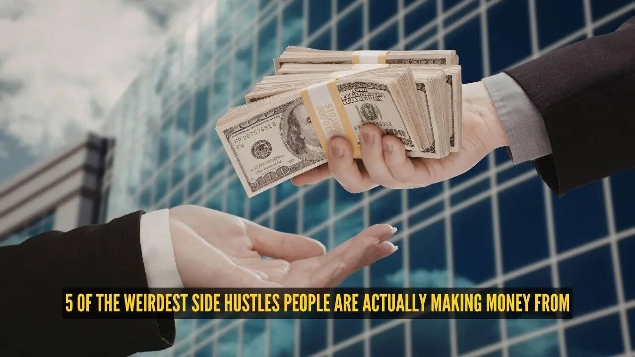 5 of the weirdest side hustles people are actually making money from