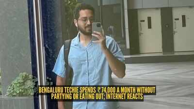 Bengaluru techie spends ₹74,000 a month without partying or eating out; internet reacts |