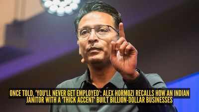 Alex Hormozi: Once told, 'You'll never get employed': Alex Hormozi recalls how an Indian janitor with a 'thick accent' built billion-dollar businesses