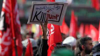 'Kill them both like dogs': Khamenei funeral mourners offer land for Trump and Netanyahu's heads