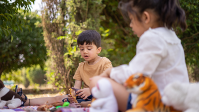 Psychologist-approved parenting quote of the day: “For children, play is serious learning. It’s the work of childhood.”