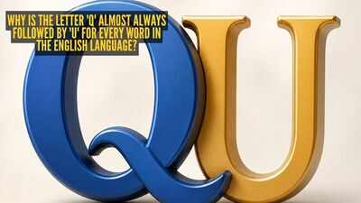 Why is the letter 'Q' almost always followed by 'U' for every word in the English language?