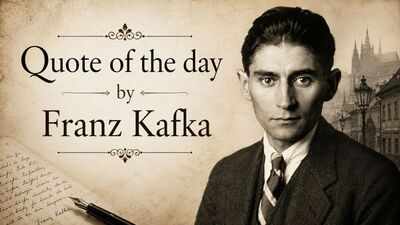 Quote of the day by Franz Kafka: "It's only because of their stupidity that they're able to be so sure of themselves" - lessons on false confidence, why certainty is not the same as understanding, from the writer behind The Trial |