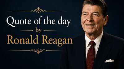 Quote of the day by Ronald Reagan: "The greatest leader is not necessarily the one who does the greatest things. He is the one that gets the people to do the greatest things"