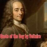 Quote of the Day by Voltaire, "Are you a bore without knowing about it? The secret of being a bore is to....”