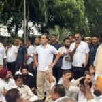 Students' stir: Rahul, Priyanka lead Congress protest outside PM Modi's residence; demand resignations