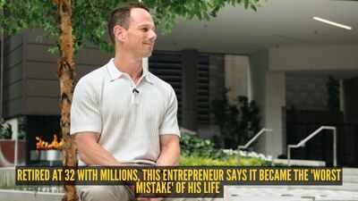 Retired at 32 with millions, this entrepreneur says it became the 'worst mistake' of his life