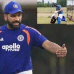Rohit Sharma hits the nets ahead of England ODI series - WATCH
