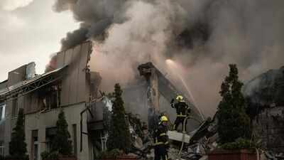 Russia pounds Kyiv in deadliest strike this year; military, energy sites and airports hit