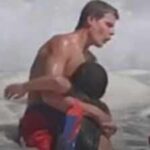 California rookie lifeguard Ryder Williams saved a 10-year-old from 10-foot waves in his first rescue; after his shift, the 16-year-old helped save two more people and won Trump’s praise