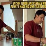 Sachin Tendulkar reveals why he has always made his own tea before matches