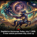 Sagittarius Horoscope Today, July 7, 2026: A new vehicle purchase may come up