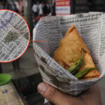 The hidden health risk of eating food wrapped in newspaper