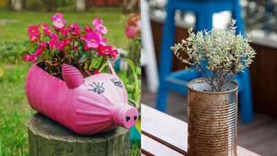 Don’t buy expensive planters: 7 household items you can turn into beautiful garden containers