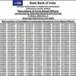 SBI CBO Final Result 2026 declared at sbi.bank.in, download merit list PDF here