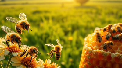 Scientists tagged thousands of bees and found that just a few do most of the work in every hive