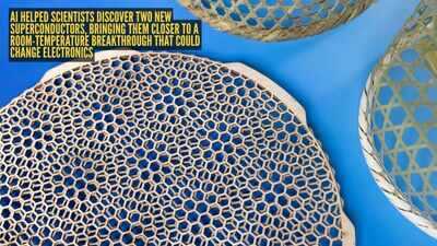 AI helped scientists discover two new superconductors, bringing them closer to a room-temperature breakthrough that could change electronics