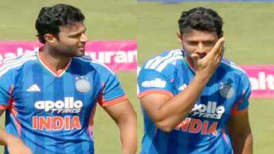 IND vs ENG 5th T20I: Shivam Dube's big blunder turns the game in England's favour - WATCH