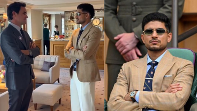 Shubman Gill chats with Roger Federer, becomes only fourth Indian captain to...