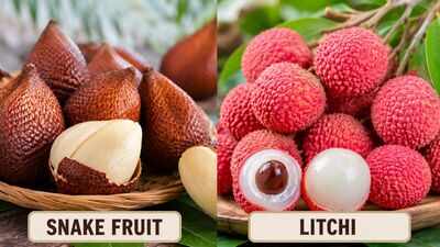 Snake fruit vs Litchi: How these tropical fruits differ in origin, taste, season and more |