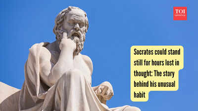 Socrates could stand still for hours lost in thought: The story behind his unusual habit