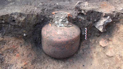 Someone buried 40,000 Roman coins 1,700 years ago and never returned. Then archaeologists uncovered the hidden treasure