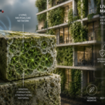 Swiss scientists have created a living building material that grows stronger by pulling carbon dioxide from the air