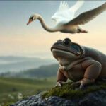Chinese proverb of the day: 'The toad wants to eat the swan' delivers a blunt reality check on overreaching ambition