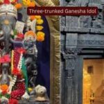 At this unique temple in Maharashtra, Lord Ganesha has three trunks and a secret underwater chamber; how travellers can reach here