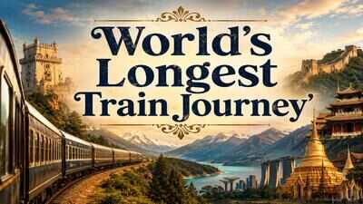 The 'World's Longest Train Journey' takes you across 13 countries in about 21 days on one epic rail adventure |