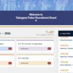 TSLPRB recruitment 2026: Notification out for 7,437 SI, Constable, ASI posts; check details
