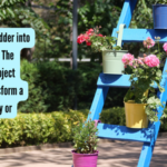 Turn an old ladder into garden decor: The simple DIY project that can transform a boring balcony or backyard |
