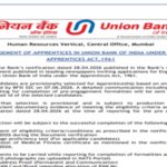 Union Bank of India Apprentice recruitment 2026 result out at unionbankofindia.bank.in; direct link to download PDF here