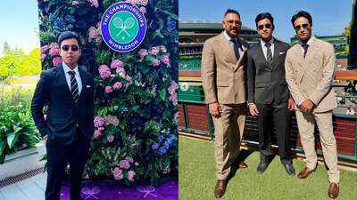 'Jaldi jaldi me jo mila ... ': Vaibhav Sooryavanshi reveals Abhishek Sharma arranged his Wimbledon outfit - WATCH