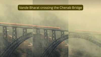 Railway Minister Ashwini Vaishnaw shares breathtaking video of Katra–Srinagar Vande Bharat crossing the Chenab Bridge; it's the most beautiful train video you'll see today |