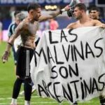 Falkland poster row spills over: British governement seeks FIFA action against Argentina