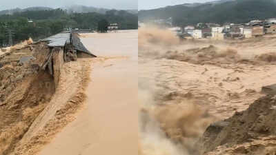 Watch: Typhoon Maysak breaks dam wall in China, kills 2 and forces thousands to evacuate