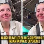 Danish tourist’s first overnight train journey in India takes an unexpected turn after ticket booking confusion