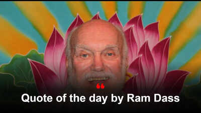 Quote of the day by Ram Dass: “As long as you have certain desires about how it ought to be you can’t see how it is”; What the Harvard psychedelic and Neem Karoli Baba follower advises on accepting life as it comes