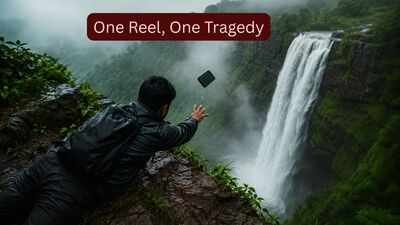 Raigad Tourist Incident: A 22-year-old Thane tourist went to film a waterfall reel in Raigad; he slipped into a gorge and never returned home