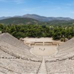 Built over 2,300 years ago, this ancient Greek theatre still stages live performances with extraordinary natural acoustics