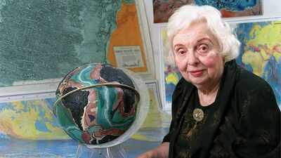 Meet Marie Tharp: The woman who never went to sea but discovered the hidden world beneath the oceans in 1957 and changed Earth science forever