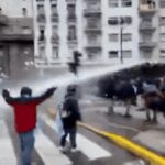 Argentina property bill protest: Police fire tear gas, water cannons at demonstrators — watch