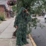 New Jersey police officer disguised as a roadside tree helped catch 74 distracted drivers in just six hours